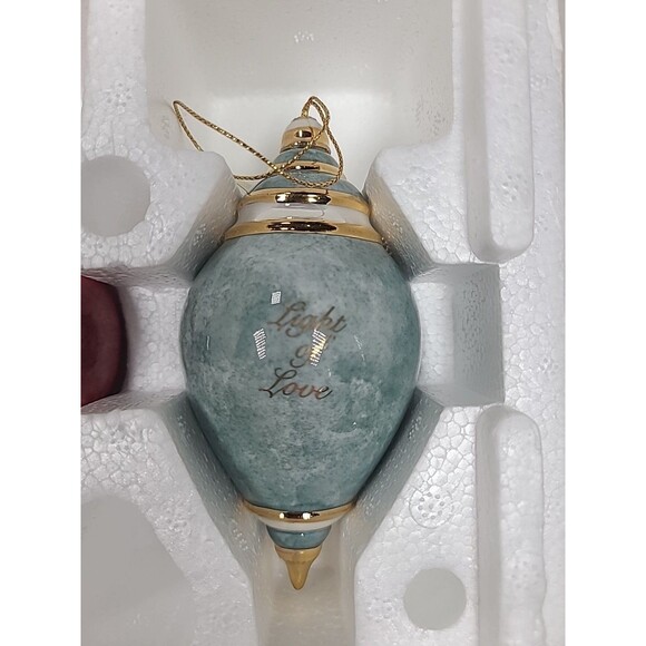 Vintage MJ Hummel Angels Porcelain Christmas Ornaments Bradford Editions - Picture 7 of 8